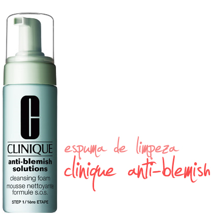 Espuma de limpeza Anti-Blemish Clinique espuma de limpeza clinique