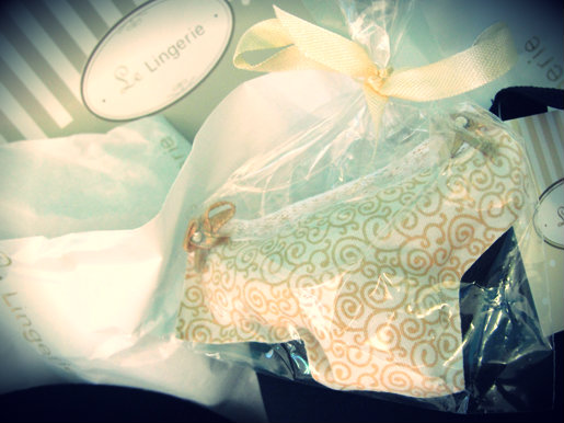 Le Lingerie Sachê em forma de calcinha