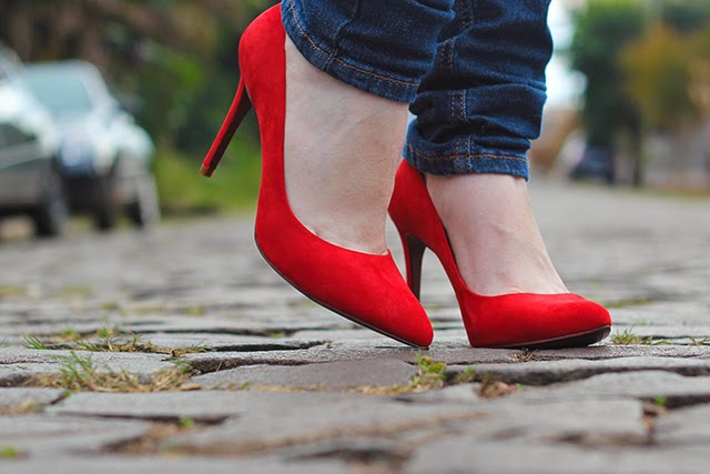 look animal print e scarpin vermelho look animal print e scarpin vermelho