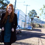 Look da Julia:  Vestido Verde de Inverno