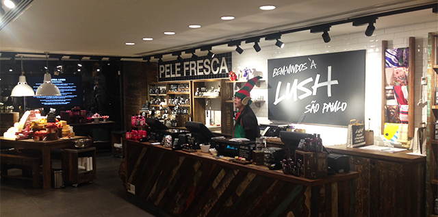 Lush no Brasil Lush no Brasil