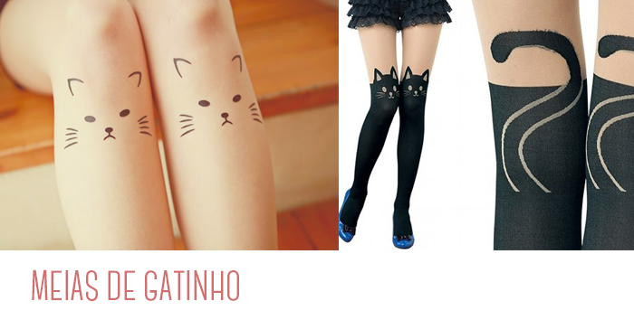 meias de gatinhos